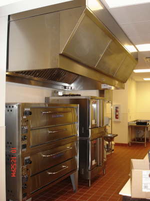JOHN JAY PIZZA OVEN HOOD-EXT PLENUM